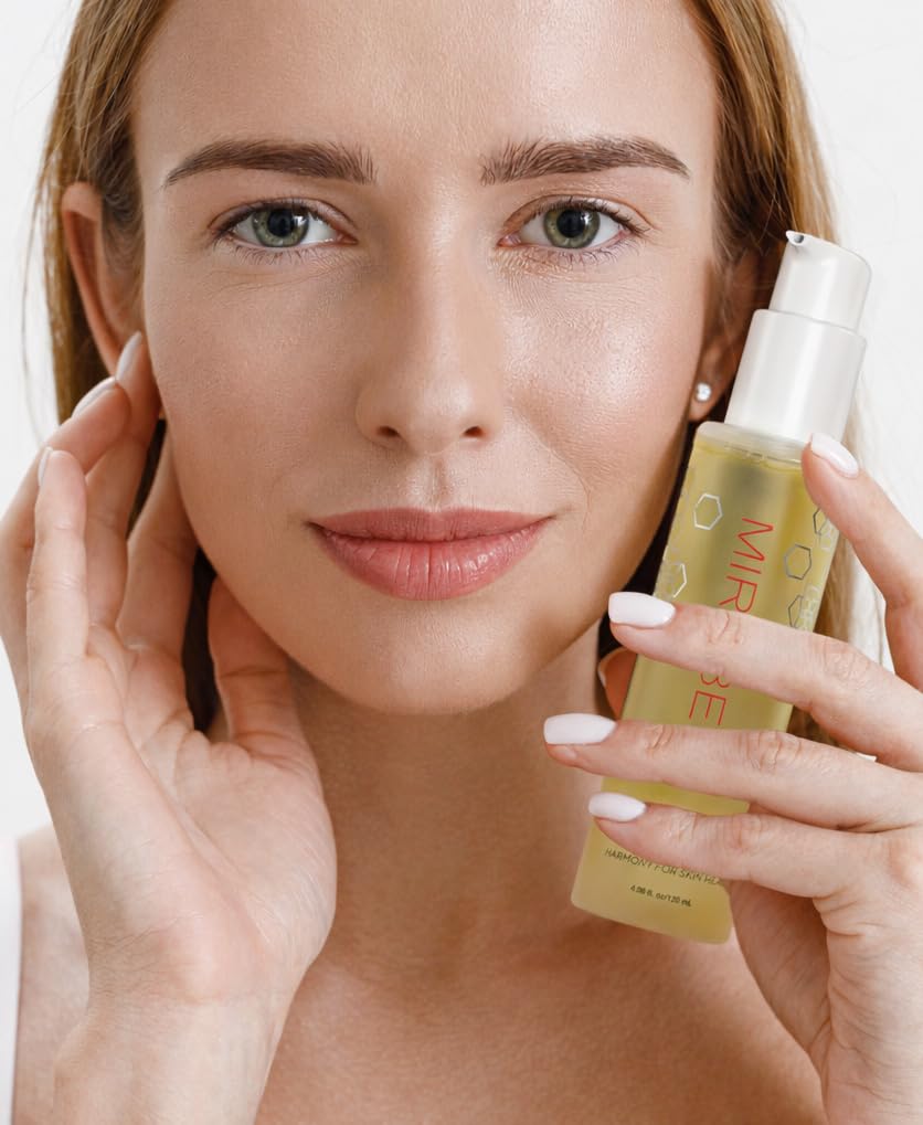 Mirabella Skinphony Pro Hydrating Face Cleanser with Hyaluronic Acid, Ceramides & Aloe Vera – Gentle Sulfate-Free Face Wash for Sensitive Skin_4.06 fl oz