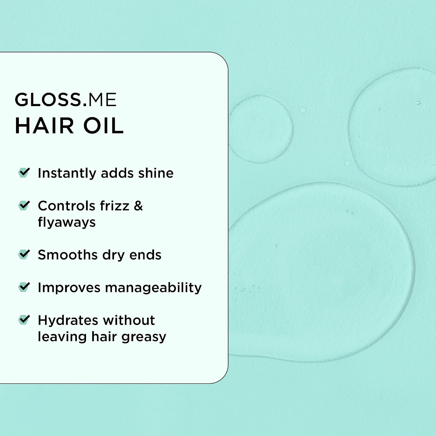 Design.Me GLOSS.ME Hydration Boost Duo | Deep Conditioning Hair Mask & Argan Oil Serum | Moisturizing Treatment for Dry, Frizzy Hair | Smooth, Shine & Color-Safe